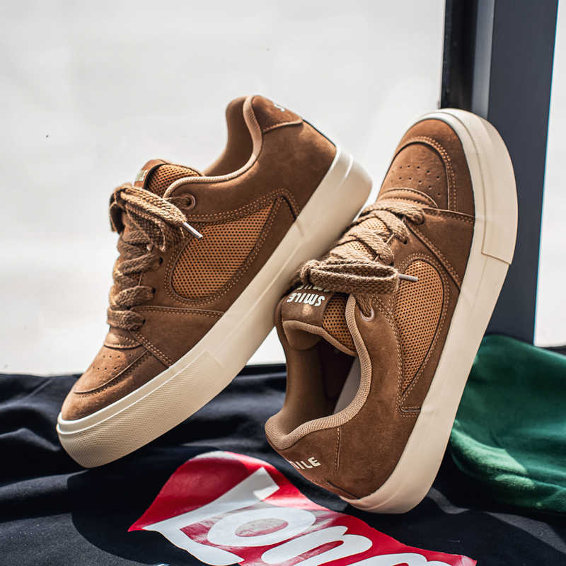 Men'S Shoes Casual Sneakers - Zimni Legitimate Leather Wedding Sneakers For