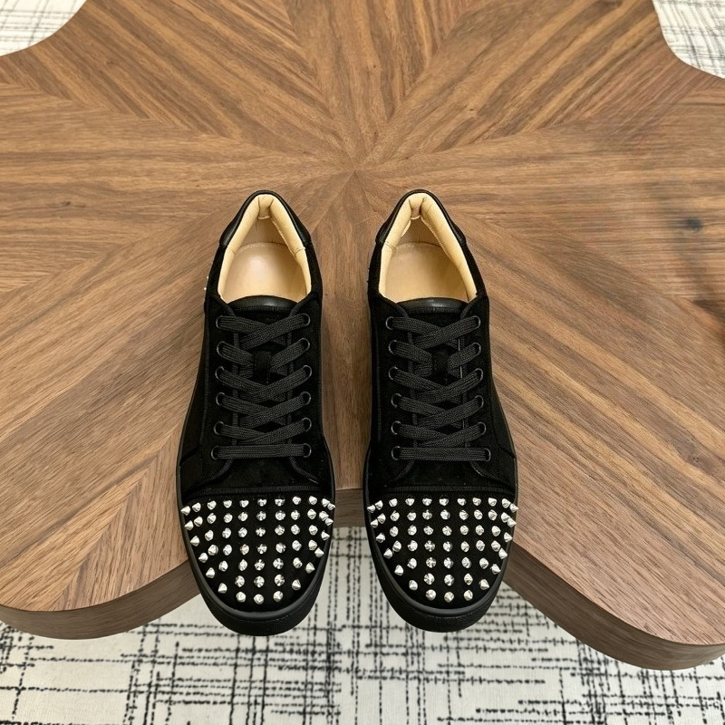 Men'S Shoes Loafers Casual - 2026 New Men Rivet Leather Loafers