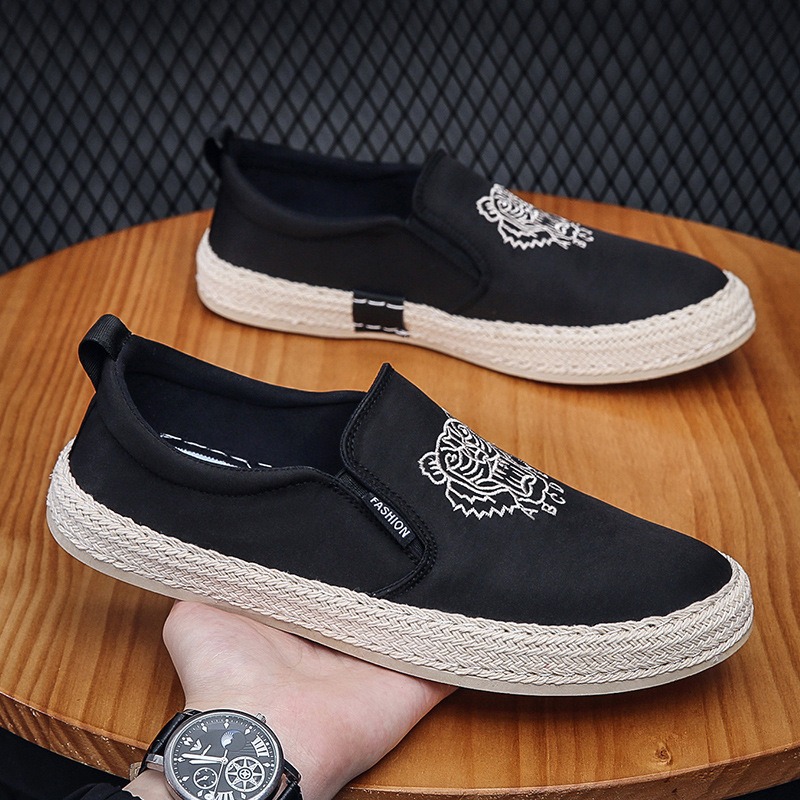 black Breathable shoes for man - Men'S Shoes Loafers Casual recension och pris