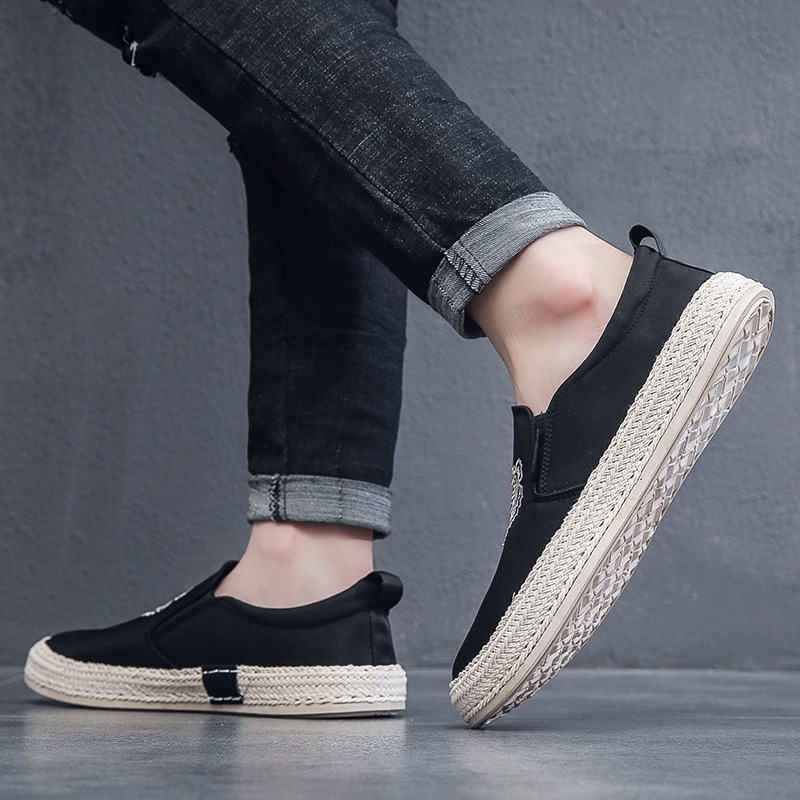 black Breathable shoes for man - Men'S Shoes Loafers Casual recension och pris
