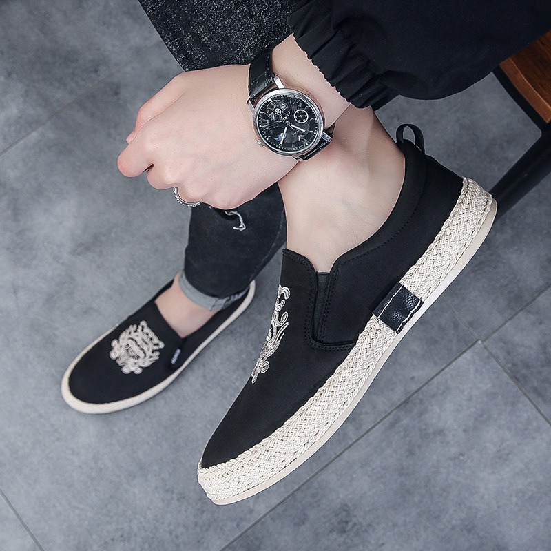 black Breathable shoes for man - Men'S Shoes Loafers Casual recension och pris