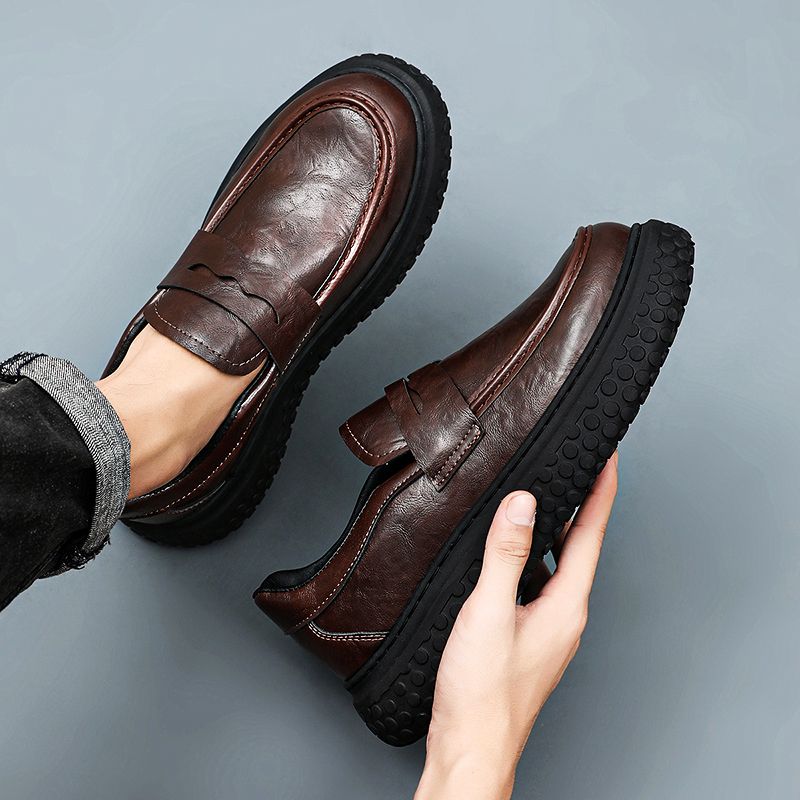 2026 New Men's Loafers Soft Le - Men'S Shoes Loafers Casual recension och pris