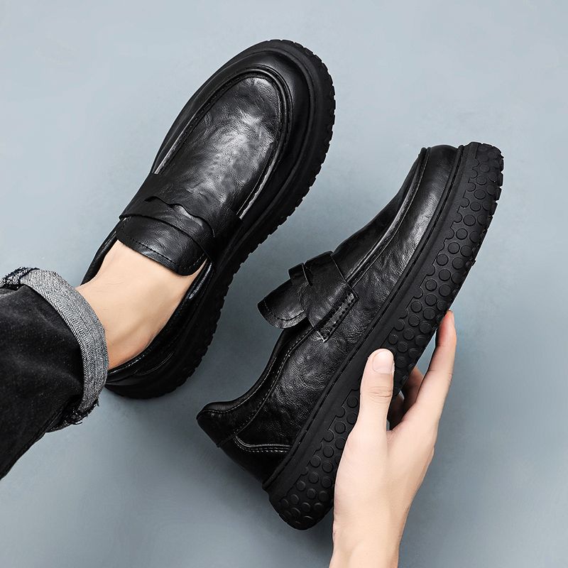 2026 New Men's Loafers Soft Le - Men'S Shoes Loafers Casual recension och pris