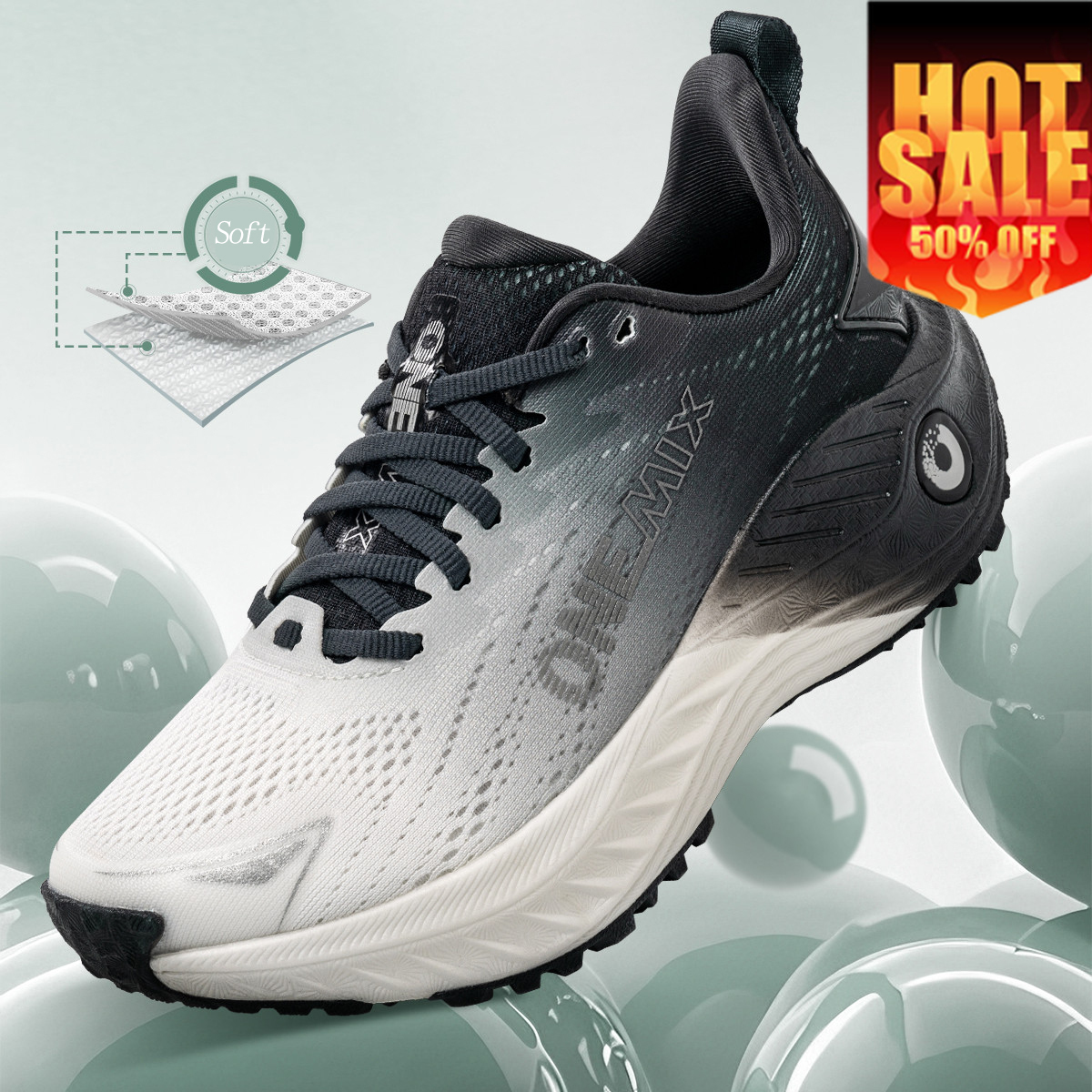 ONEMIX Jogging Footwear Casual - Men'S Shoes For Gym recension och pris