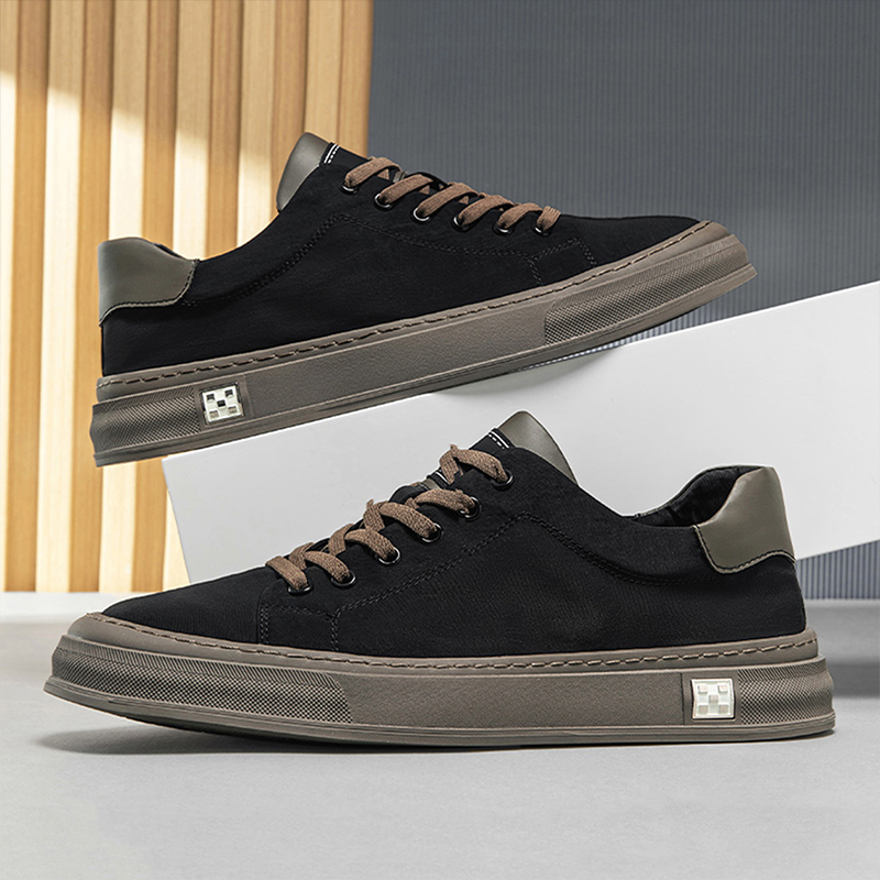 Versatile Lace-Up Men's Sneake - Men'S Shoes Casual Sneakers recension och pris