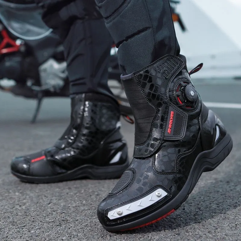 Men Motorcycle Boots Shoes Mic - Men'S Shoes Professional recension och pris