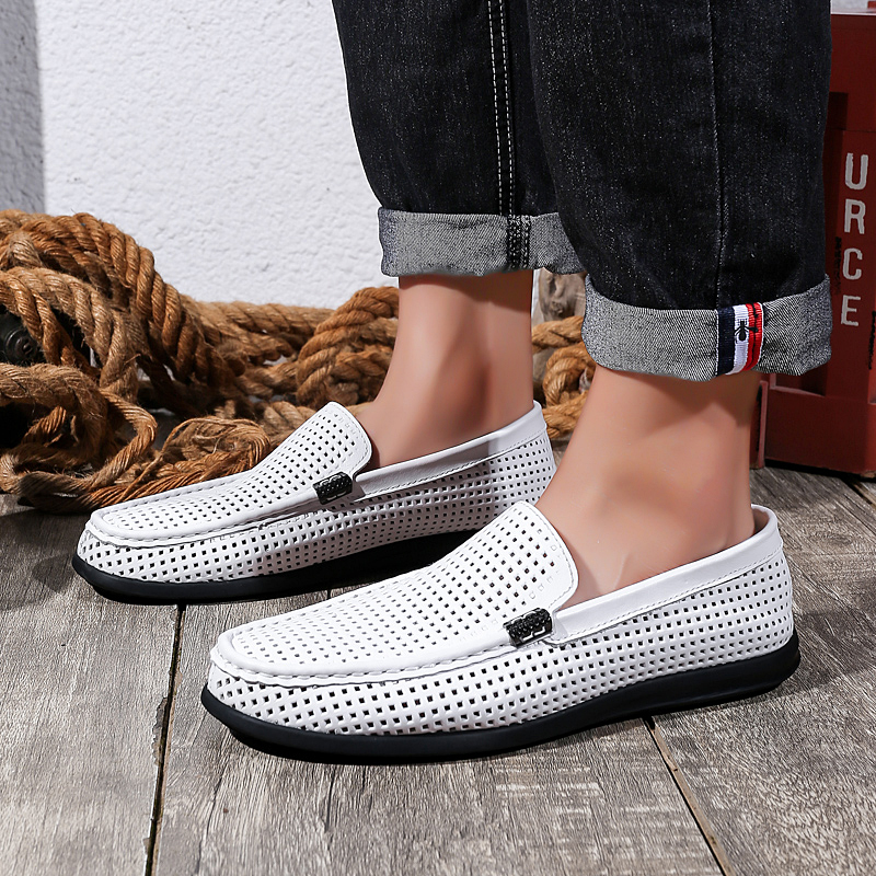 2025 Summer Hollow Out Penny L - Boat Shoe Leather recension och pris