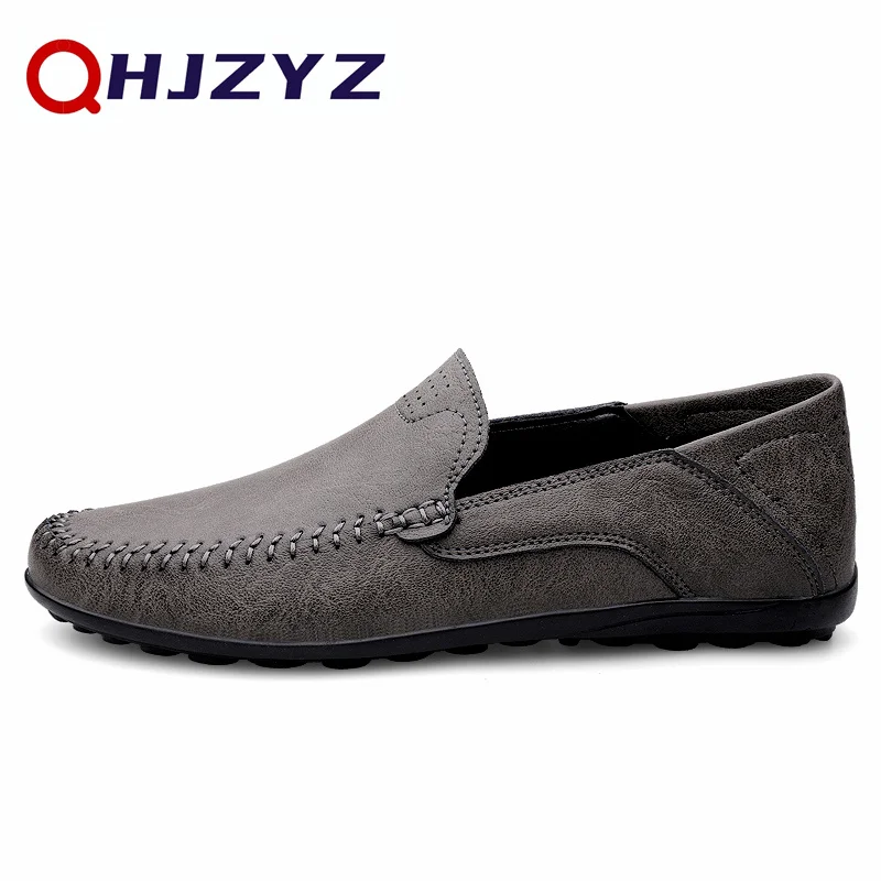 Men's Genuine Leather Loafers  - Boat Shoe Leather recension och pris
