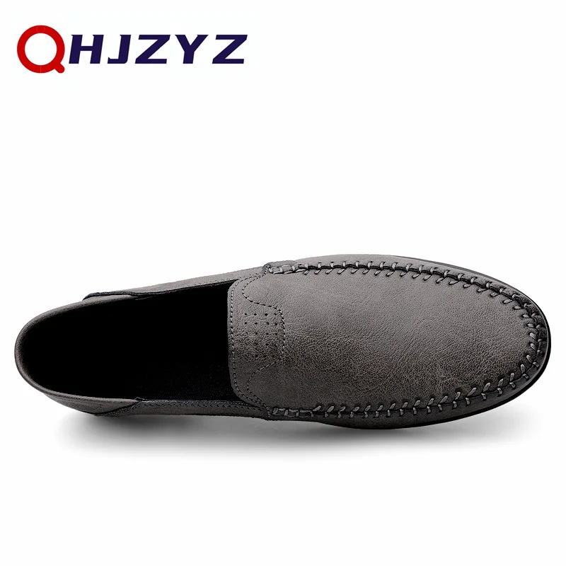 Men's Genuine Leather Loafers  - Boat Shoe Leather recension och pris