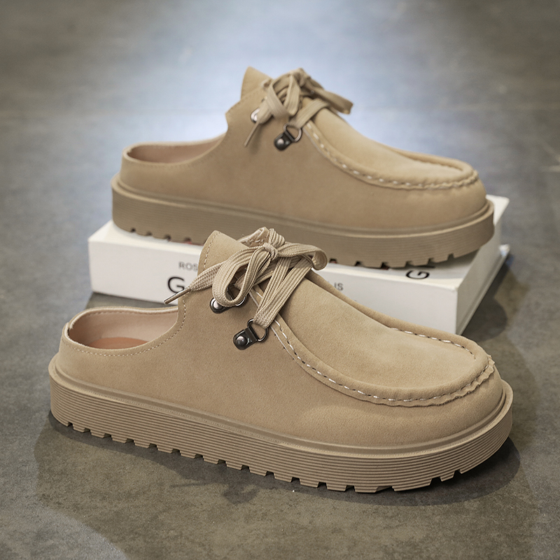 Platform Mules Men Backless Lo - Boat Shoe Leather recension och pris