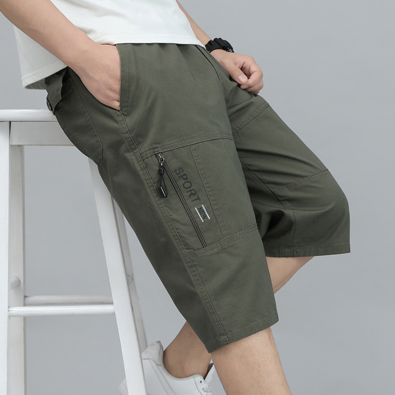 Mens Cargo Shorts Knee Pants Z - Men Shoes Joggers recension och pris
