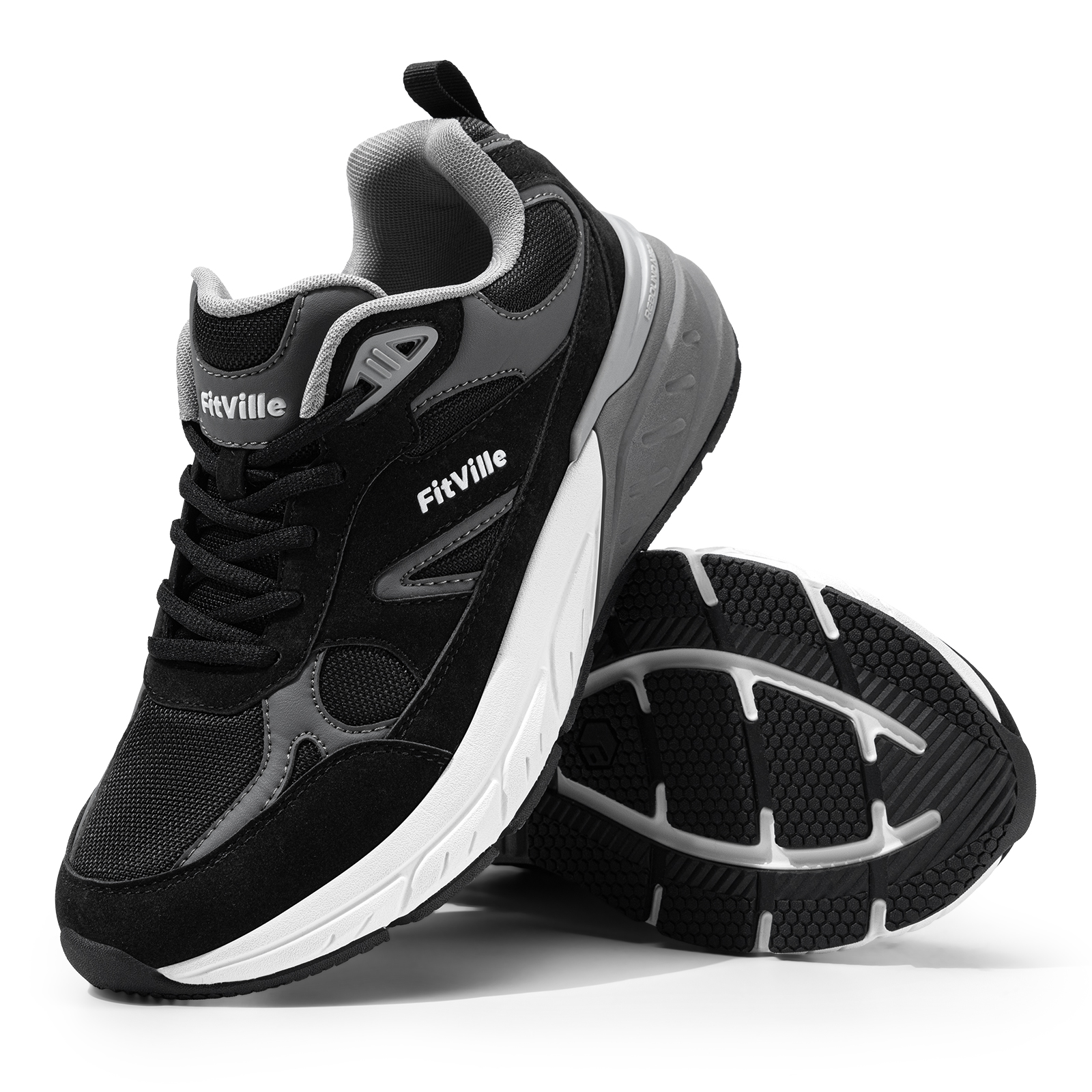 Fitville Walking Shoes Wide Me - Men'S Shoes For Gym recension och pris