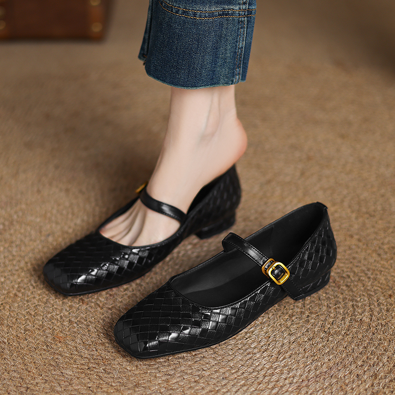 Woven Flat Bottom Mary Jane Wo - Men'S Shoes Comfort recension och pris
