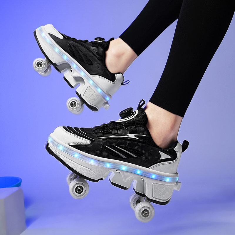 Double-Row Four-Wheel Roller S - Men'S Shoes Professional recension och pris