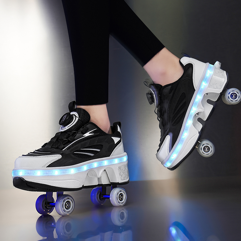 Double-Row Four-Wheel Roller S - Men'S Shoes Professional recension och pris