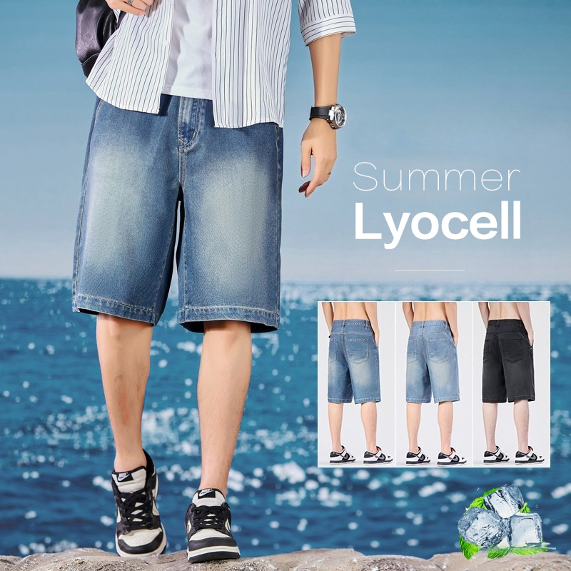 Summer Thin Men's Denim Shorts - Men Shoes Joggers recension och pris