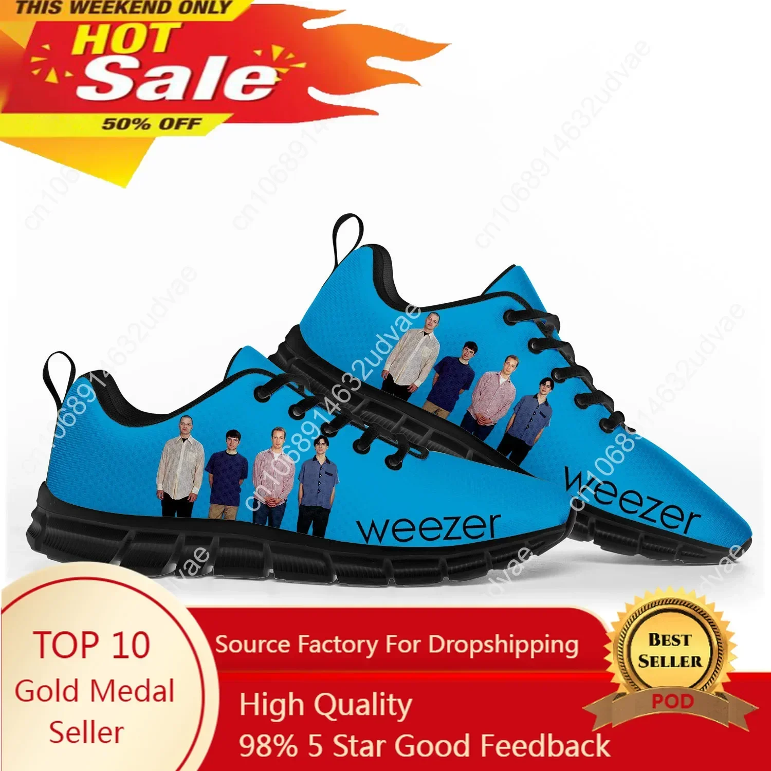 Weezer Sports Shoes Mens Women - Men'S Shoes Casual Sneakers recension och pris