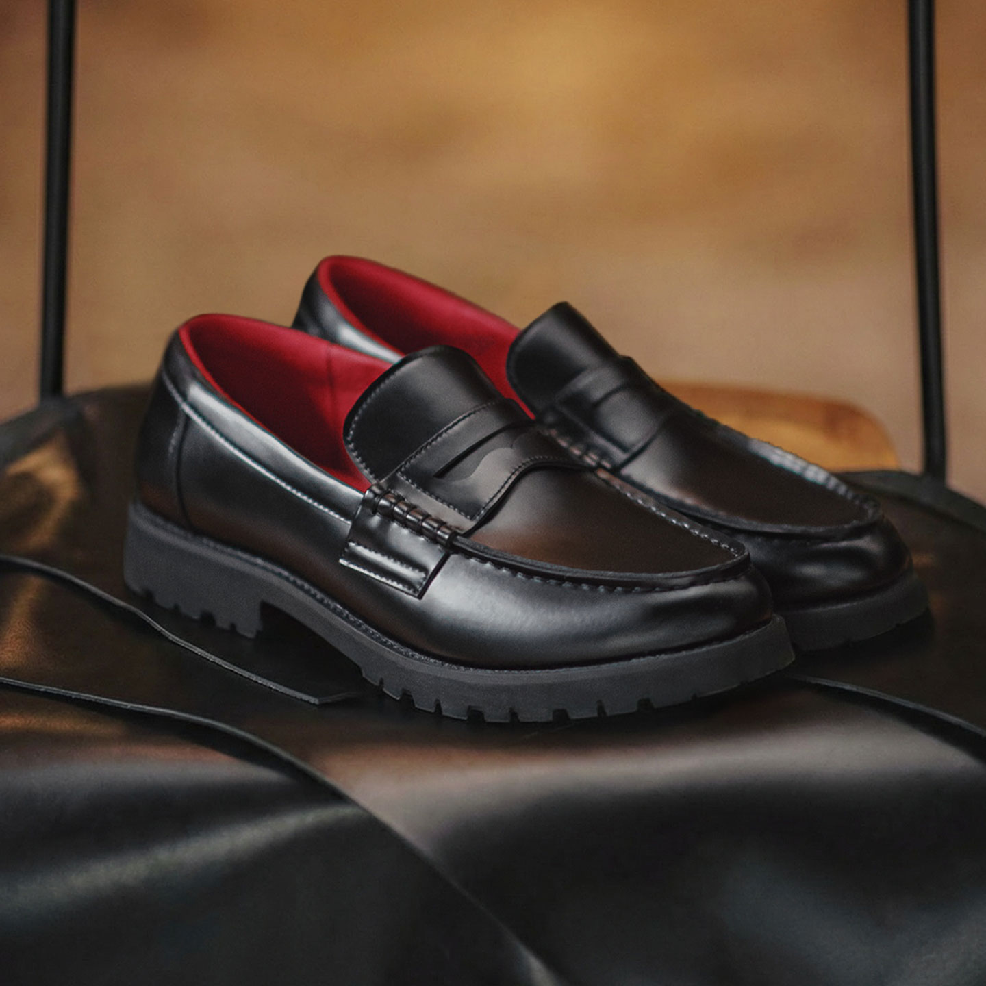 Maden Men's Casual Slip-On Loa - Boat Shoe Leather recension och pris