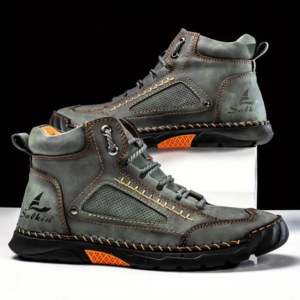Men's Hand-stitched Boots Plus - Men'S Shoes Dress Casual recension och pris
