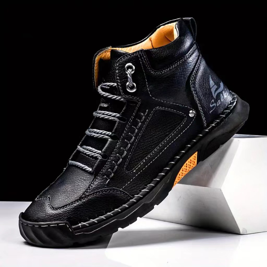 Men's Hand-stitched Boots Plus - Men'S Shoes Dress Casual recension och pris