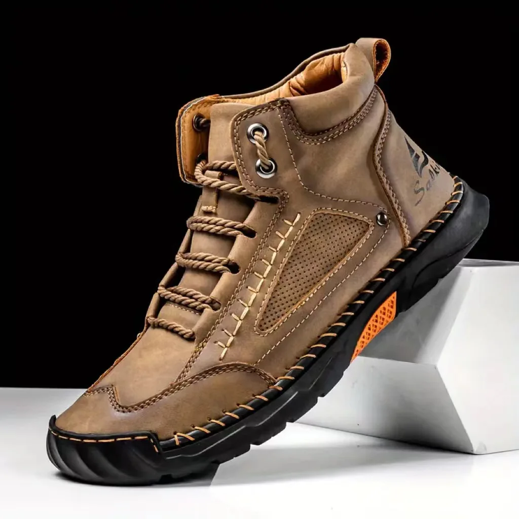 Men's Hand-stitched Boots Plus - Men'S Shoes Dress Casual recension och pris