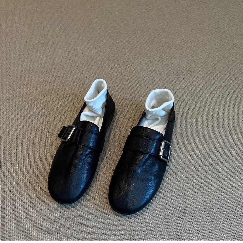 Women Shoes Flats Leather Snea - Boat Shoe Leather recension och pris