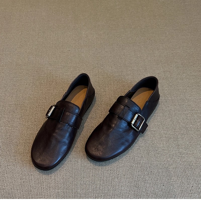 Women Shoes Flats Leather Snea - Boat Shoe Leather recension och pris