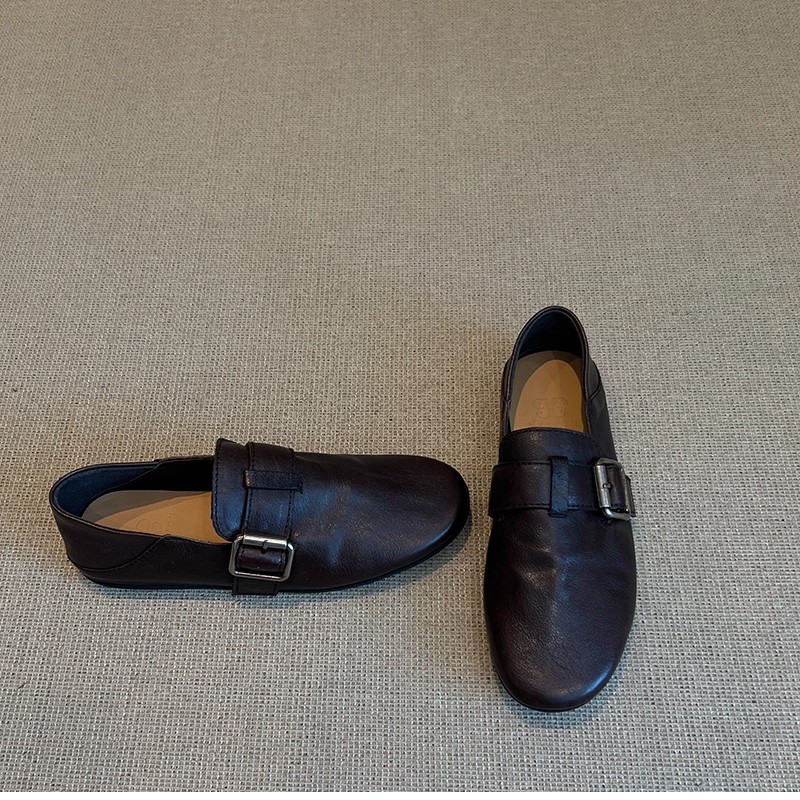 Women Shoes Flats Leather Snea - Boat Shoe Leather recension och pris