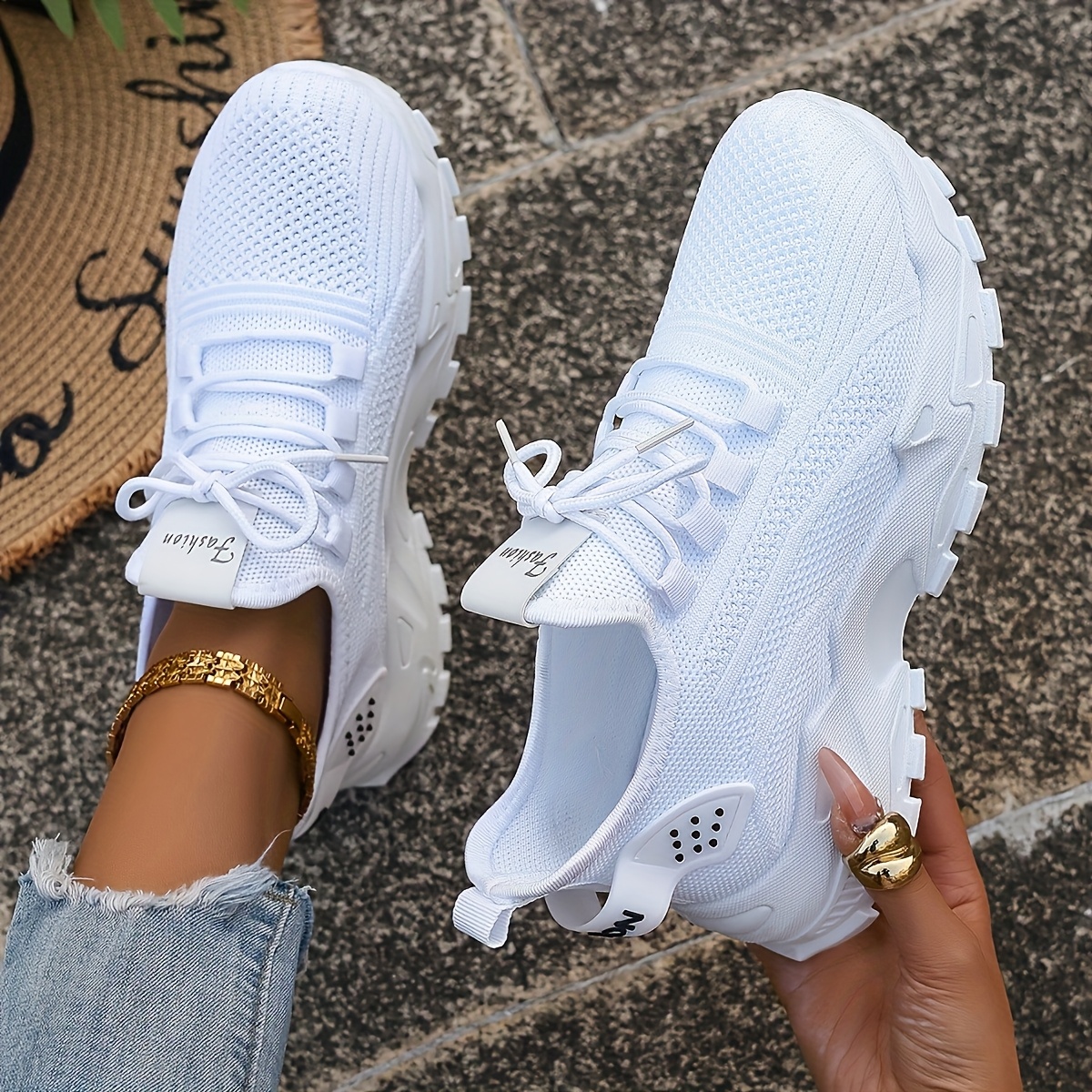 Breathable Knit Sneakers Fashi - Men Shoes Trends recension och pris