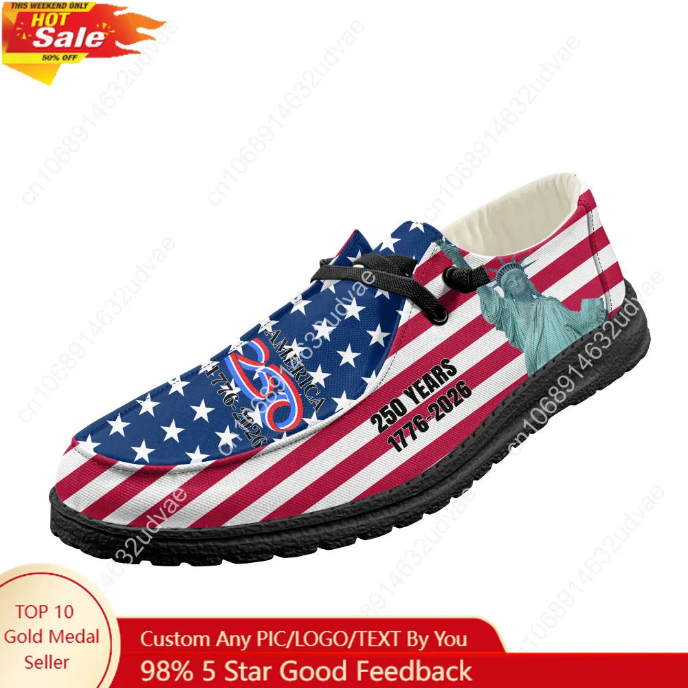 America 250th Anniversary 1776 - Men'S Shoes Loafers Casual recension och pris