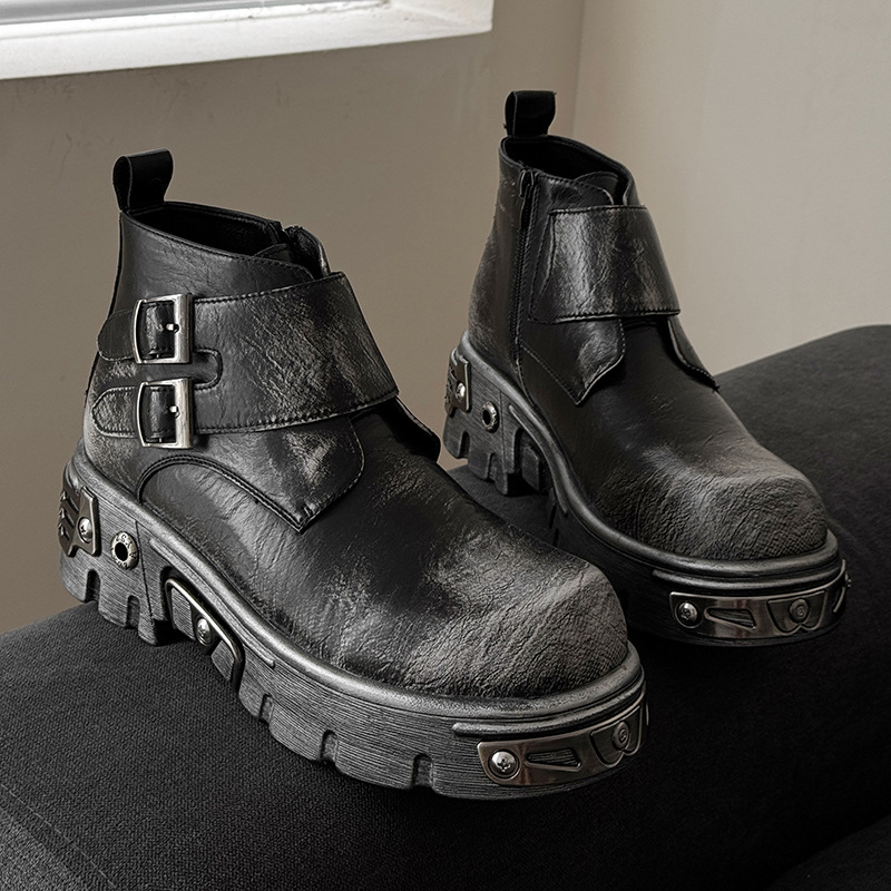 large size men fashion punk go - Men Shoes Trends recension och pris