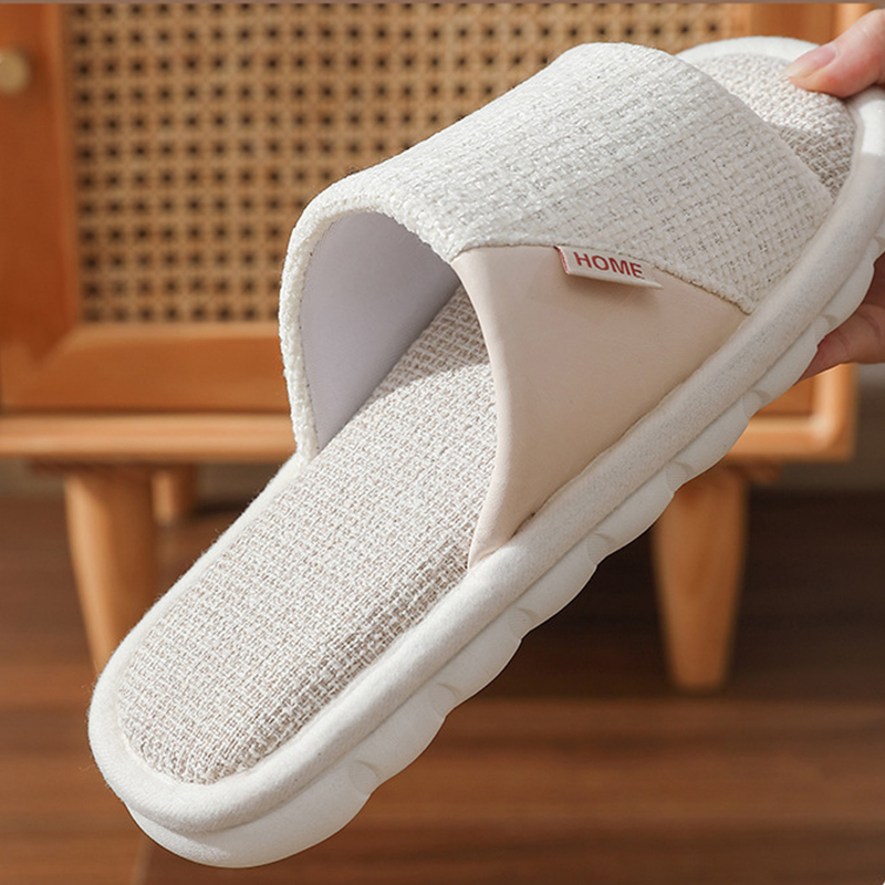 Linen Slippers Women And Men H - Men'S Shoes Comfort recension och pris