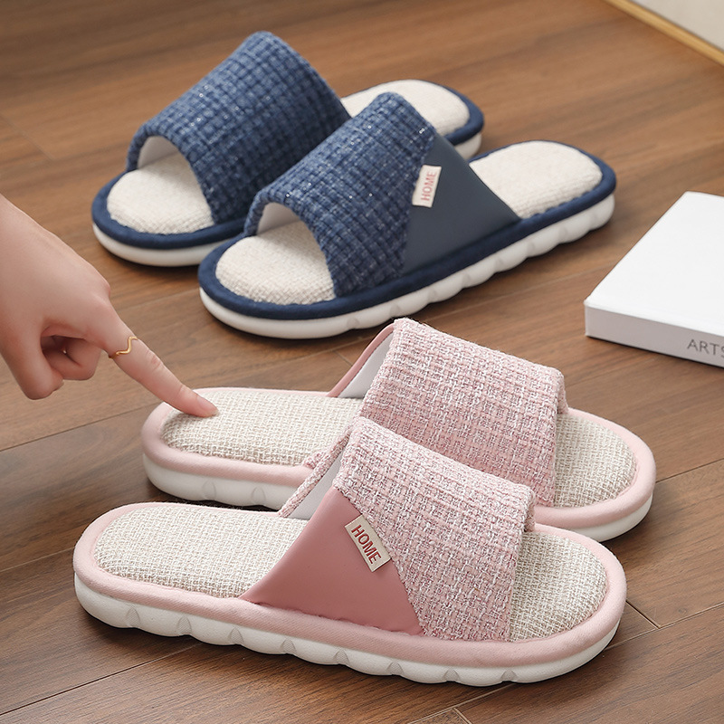 Linen Slippers Women And Men H - Men'S Shoes Comfort recension och pris