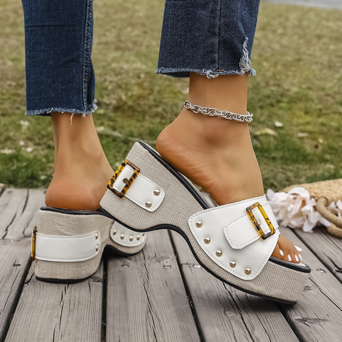 Temu Plus Size Wedge Heel Thic - Men'S Shoes Temu recension och pris