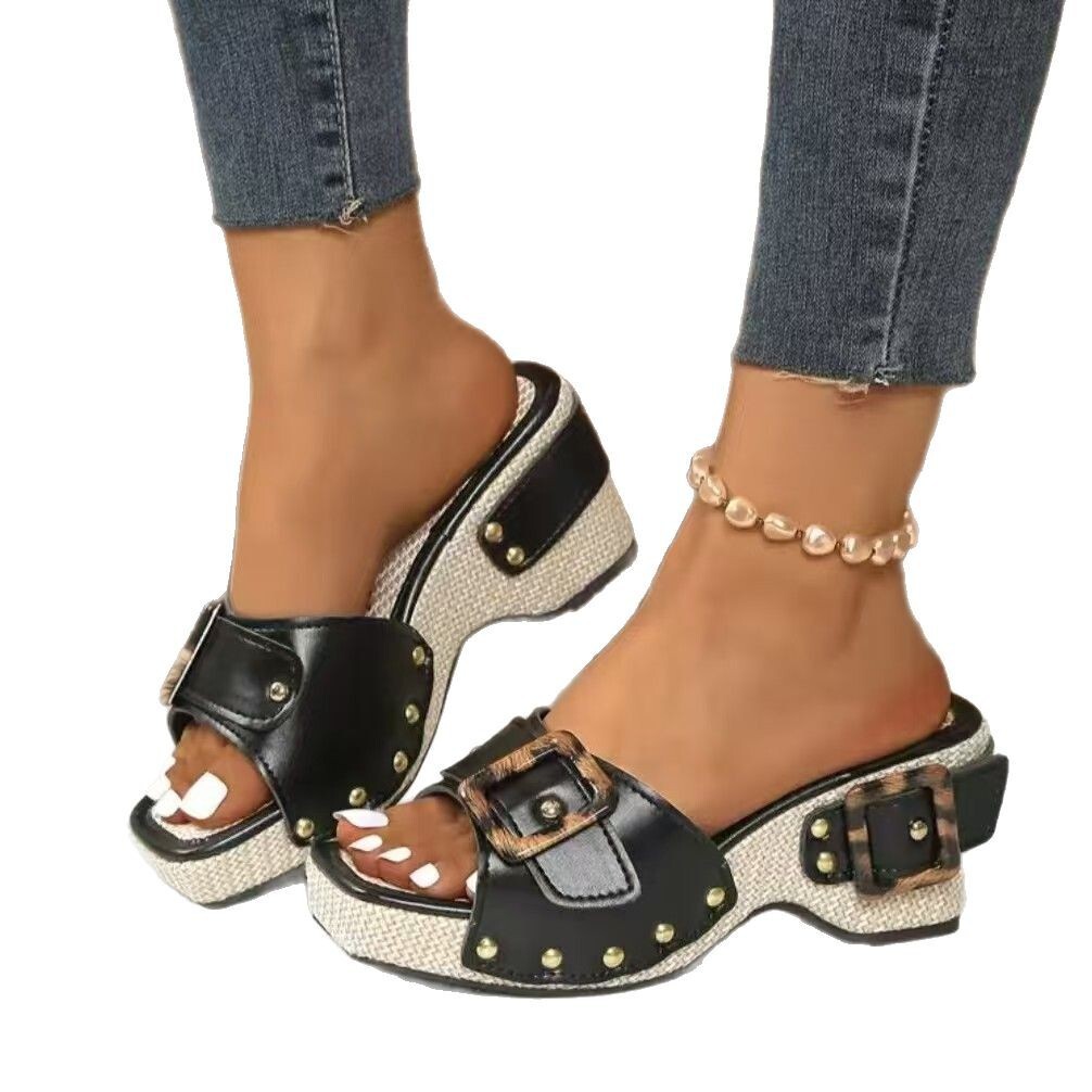 Temu Plus Size Wedge Heel Thic - Men'S Shoes Temu recension och pris