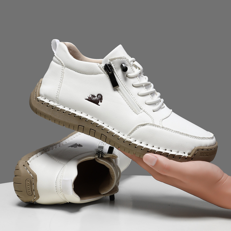 Women's Sneakers Handmade Leat - Men'S Shoes Casual Sneakers recension och pris