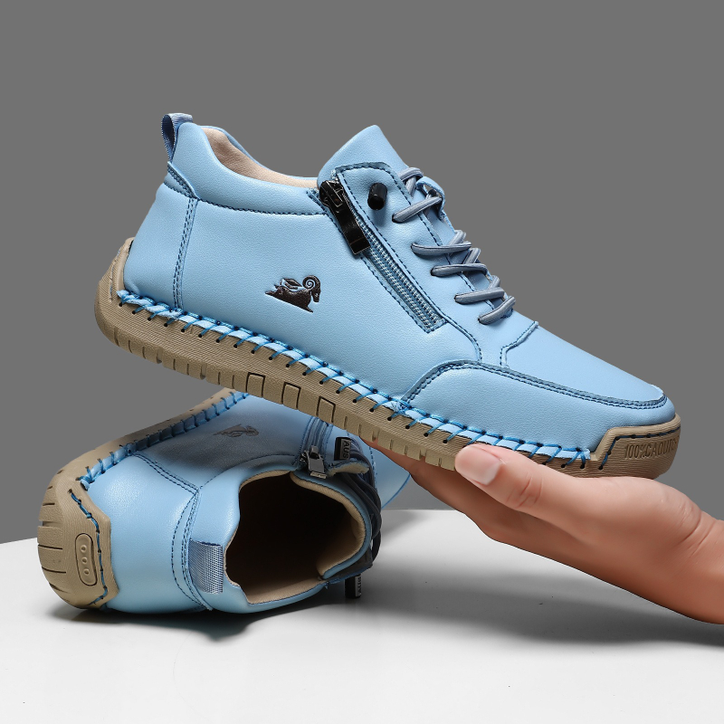 Women's Sneakers Handmade Leat - Men'S Shoes Casual Sneakers recension och pris
